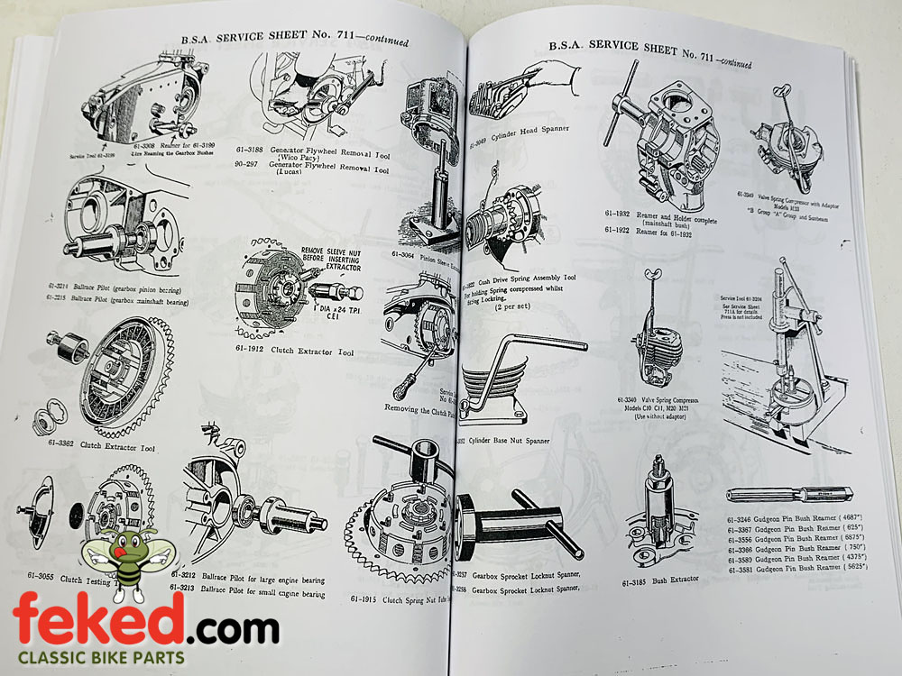 Workshop :: Manuals :: Owners Manual :: BSA Owners :: BSA M20, M21 Owners  Maintenance Manual and Service Sheet