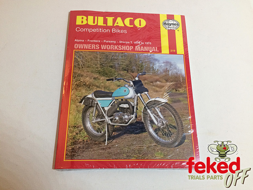 Bultaco BULTACO ALPINA FRONTERA PURSANG SHERPA T OWNERS WORKSHOP MANUAL 1972-75 