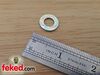 OEM: 60-2330, 60-4247, 54-0055, D4247, D2330 - 5/16" Plain Washer - Thin Type  - 1/16" Thickness