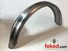 5" Ribbed Steel Front Mudguard - 18/19" Wheel - Universal Fit