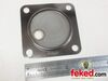 71-1126, E11126 - BSA Oil Sump Plate Filter Gauze -  A7, A10, A50 and A65 Models - with Hole