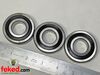Rear Wheel bearing Kit - BSA C25, B25, B31, B32, B33, B34, B44, A7, A10, A50, A65 - OEM: 41-6016, 65-5883
