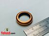 Crush Copper/Rubber Washers for Fuel Tap 1/4" - OEM: 70-7351, E7351