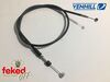 Ossa TR 80 Front Brake Cable - 250/350cc Models With Betor Forks - Circa 1980-82