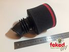 Bultaco Sherpa T Foam Air Box Filter With Rubber Coupling Hose - Later Models - 199-15-044