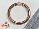 8291-216-000 - 40mm OD Copper Exhaust Pipe Gasket - Honda TL125, TLR200, XL Models + Universal Fit