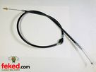 Front Brake Cable Triumph/BSA - B25, B50, A65, Rocket 3, T120, TR6, T25 - with Brake Switch - OEM: 60-3557, 60-3075