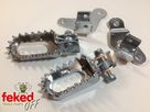 Yamaha TY175 Trials Footrests and Brackets - Bolt On Type