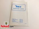 00-4142 - BSA A50/A65 Owners Instruction Manual Handbook - 1968 Models