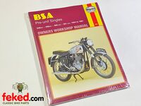 BSA Pre-unit Singles (54 - 61) Haynes Manual