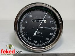 Smiths Chronometric Speedometer 0-120 mph - Replica