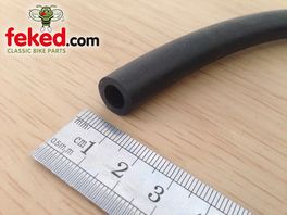 Fuel Pipe, 8mm Bore, 12mm Diameter - Black