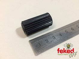 Bultaco Gear Lever Rubber - Round Type For Later Sherpa and Pursang Models