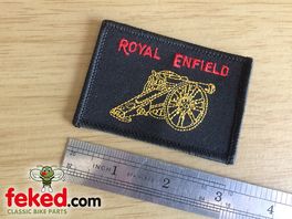 Royal Enfield Gun Shoulder Badge - Embroidered Cloth Patch