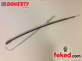 60-0309, D309 - Triumph Front Brake Cable Assembly T100, T110 with US Bars from 1954-57