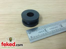 Universal Rubber Grommet  - Round Equal Sides - 25 x 10 x 13.5mm