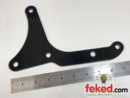 42-4281 - BSA Offside Bottom Gearbox Mounting Plate - A7 and A10 Swinging Arm Models Circa 1954-62