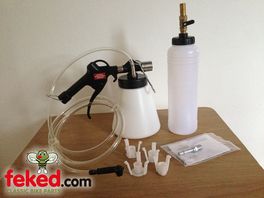 Brake Fluid Bleeder Kit - Pneumatic Vacuum Type