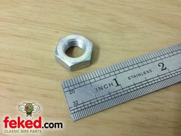 7/16" UNF - Thin Type Hexagonal Locking Nut - 14-0404