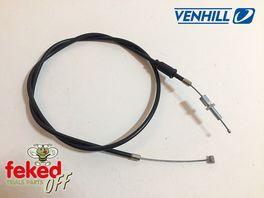Yamaha Throttle Cable TY250 Models With Amal T80/200 Twistgrip - Circa 1977-83