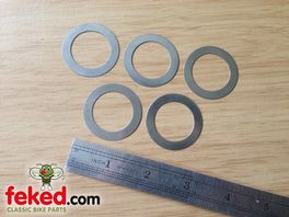 67-2056, 67-2057, 67-2058 - BSA Engine Sprocket Shims  - A7, A10 Models from 1946-62