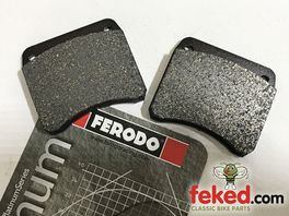 99-2769 - Triumph Front/Rear Disc Brake Pads - T140, T150 and T160 Models - Ferodo