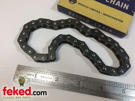 10038, 110 038, C121SR - Renold Simplex Primary / Camshaft Chain - 3/8" Pitch x 7/32" Width - Endless