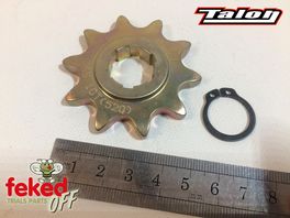 Honda Gearbox Sprocket TLR200 and TLR250 Models - Supplied With Circlip - 520 Chain - 10T