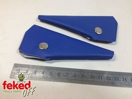 Classic Style Trials/Enduro Lever Covers - Blue