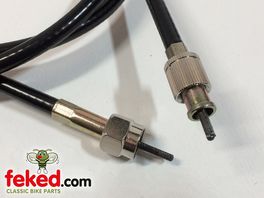 19-9086, 19-9098, CLN/01 - 66" Magnetic Speedo Cable - BSA A50, A65 - 1966 Onwards + OIF B25, B50 Models - Standard