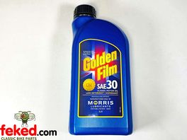 Gold Film SAE 30 Monograde Classic Engine Oil SAE30 - 1 litre