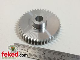MDGB, 67-0540 - Manual Advance Magneto Pinion / Drive Gear - BSA A7 and A10 Models - Alloy