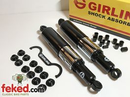 64054493 - 12.9" Girling Shocks - AJS / Matchless 350/500/650/750cc Models From 1963 Onwards - Shrouded