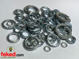 Assorted Imperial Size Spring Washers