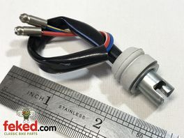 554710 - Headlamp Pilot Light Bulb Holder With Rubber Grommet