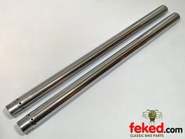 BSA 28 TPI Fork Stanchions - A75 Rocket 3 - OEM: 97-3904, H3904