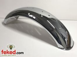83-5874, F15874 - Triumph T160 Chrome Plated Rear Mudguard - Rear Section