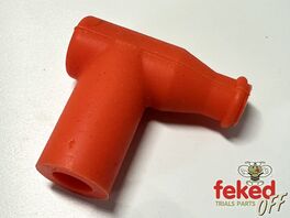 Spark Plug Cap - Non Resistor - NGK Replica TB05EMA - 14mm  - Orange
