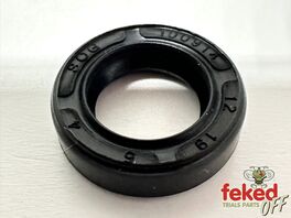 93109-12012-00 - Yamaha Gear Selector Outer Cover Oil Seal - TY125 and TY175 Models