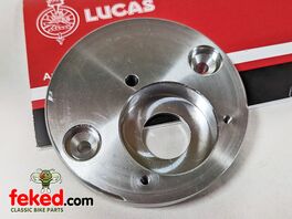 200912, 200353 - Lucas Dynamo Driving End Bracket / Plate - E3LM, E3HM + MO1 and MO1L Magdynos - Billet Alloy