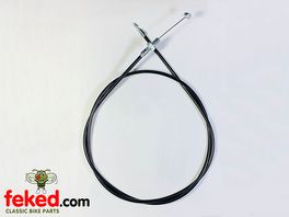 BSA SS80, SS90 Sports Star Clutch Cable - OEM: 40-8620