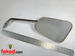 Chrome Mirror - 10" Arm with 5/16" UNF Thread