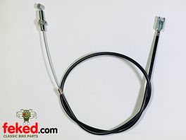 Front Brake Cable To suit BSA - A65R Rocket (1964-65) with 8'' brakeOuter Cable: 33" approxInner Cable: 41" approxOEM: 68-8596
