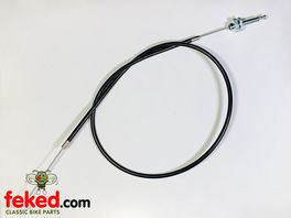 Front Brake Cable To suit BSA - A65H Hornet (1968-), A65S Spitfire MK3 (1967) with Alloy levers.Outer Cable: 32" approxInner Cable: 40" approxOEM: 68-8776