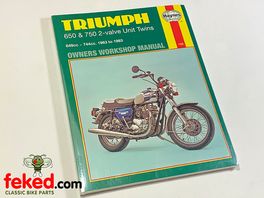 Triumph 650 & 750 2-valve Unit Twins (63 - 83) Haynes Manual