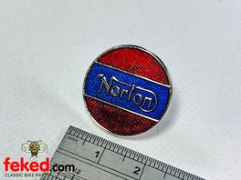 Norton Pin Badge. (Colour may vary to that shown).Pin BadgeTo pin on your shirt or jacket.