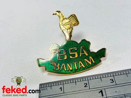 BSA Bantam Pin Badge. (Colour may vary to that shown).Pin BadgeTo pin on your shirt or jacket.