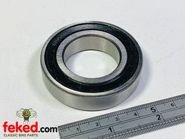 Ball Bearing 6006-2RSRange of uses including wheel bearing, transmission and engine bearing.OD: 55mmID: 30mmWidth: 13mm
