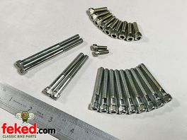 Stainless Steel Allen Screw Kit - BSA Bantam D1, D3, D5, D7 - Whitworth