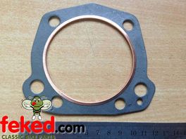 Cylinder Head Gasket AJS/Matchless Twin Cylinder - 1960 to 1963 - Composite